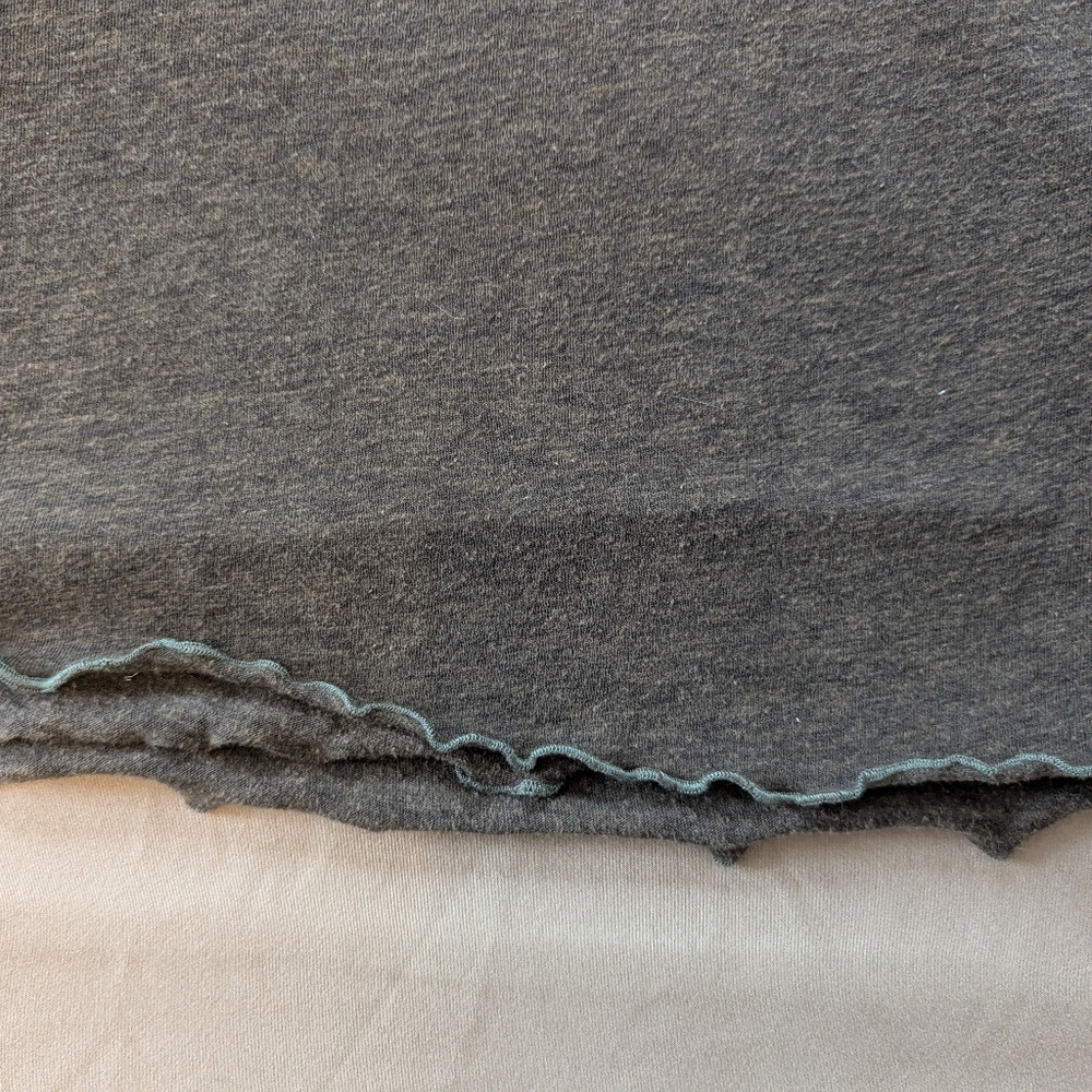 Brown & Green Ruffled Tank Top OS - Picture 6 of 6